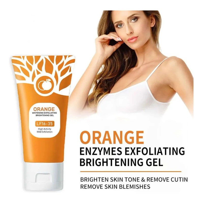 Limpiador Exfoliante Natural Poros Perfectos Naranja
