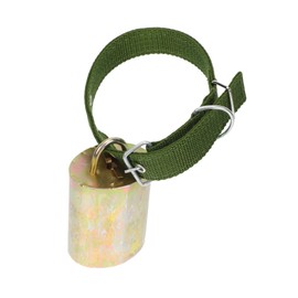 CORHAD 1pc Thickened Loud Cow and Sheep Bell Lanyard for Lost Accessory Sound for Farm Animals Random Rope Style
