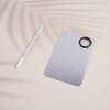 Steel Palette Makeup Palette, Small Mixing Cosmetic Finger 2ea