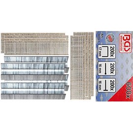 BGS Peg, Bolts, Nails, Nail Set, Pack of 600 – BGS 3010 1