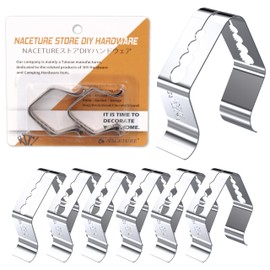 Temp Probe Clip 6 Pack - Four Holes Grill Temperature Probe Holder Clips for All Universal Probe, Work for Wireless Thermometer, Bluetooth, Grill Thermometer for Outside Grill