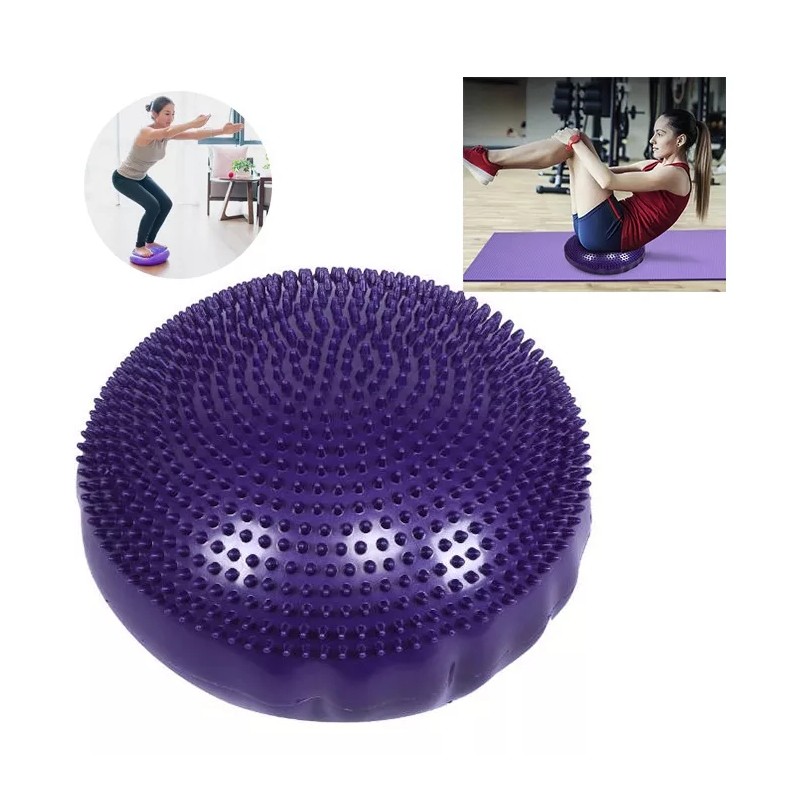 Fit Cojín De Entrenamiento Para Balance Morado