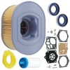 Gubeter Air Fuel Filter Line Kit For Husqvarna K970 K1260