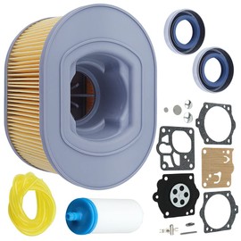 Gubeter Air Fuel Filter Line Kit For Husqvarna K970 K1260 Cut Off Saw 510244103 510244101