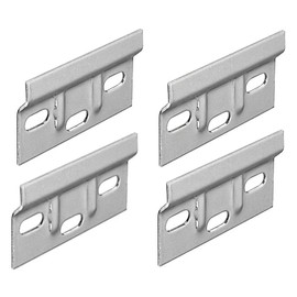4 x Kitchen Cabinet Hanging Bracket Wall Mounting Hanger Plate 63 x 38mm