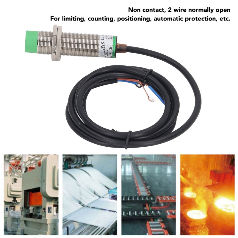 5PCS Inductive Proximity Switch Non Contact Distance Approach Sensor M18