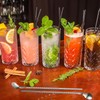 QUARKZMAN 4 x Stainless Steel Straws Spoons 7.7 Inch Reusable