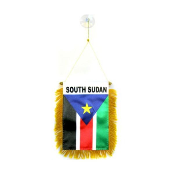 Moon Knives Wholesale lot 3 South Sudan Mini Flag 4''x6''