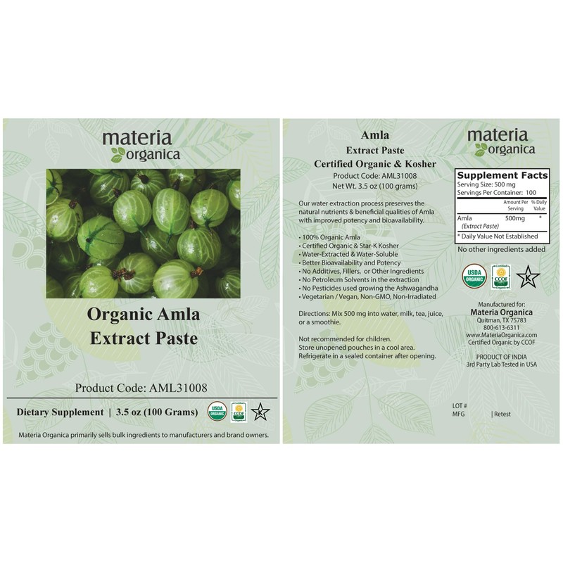 Amla Extract Paste Organic (100 g)