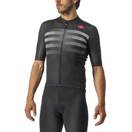 Castelli Endurance Pro Jersey - Men's Light Black/White/Gray, M