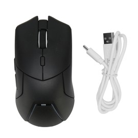 Rechargeable Wireless Mouse Multi Device Bluetooth5.1 2.4G DPI Adjustable Mouse with 7 Colors Backlit for Laptops
