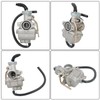 SEBLAFF Motorcycle Carburetor with Throttle Grip Cable Replacement for XR80R