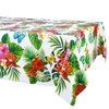 PHOGARY 3 Pieces Tablecloths for Hawaiian Party Decoration, Luau Party
