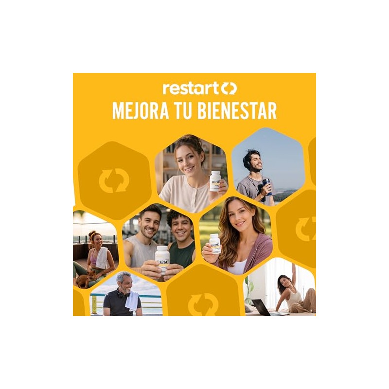 Restart Ultra Vitamina D3 K2 (MK-7) con Aceite MCT |