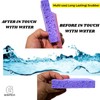 Glowvision Trade Expandable Cellulose Sponges, Heavy‑Duty Flat‑to‑Big Kitchen Scrubbers (5‑Pack)