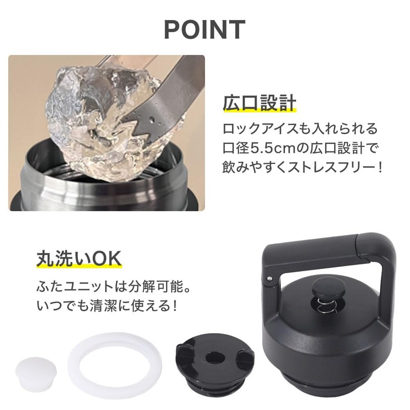 SUGGEST Carbonated Vacuum Stainless Steel Bottle, Cold Insulation, Choose from