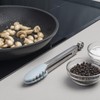 Zeal Silicone Non Stick Kitchen Mini Tongs with Stainless Steel