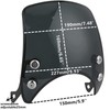 Motorcycle Headlight Fairing Retro Universal Motorcycle Flyscreen Windshield Motorbike Accessories