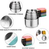 Magnetic Measuring Cups and Spoons Set, Stainless Steel Measuring Spoons