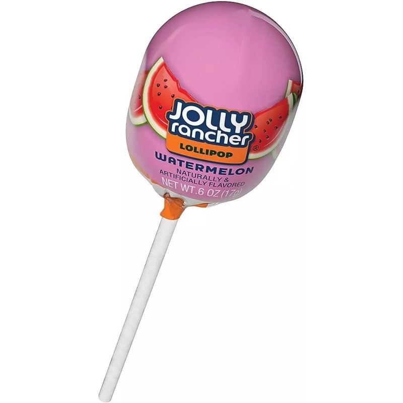 JOLLY RANCHER Round Lollipops, Assorted Fruit Filled Pops, Bulk Candy