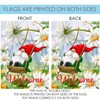 Toland Home Garden 1112626 Welcome Swing Gnome Spring Flag 12