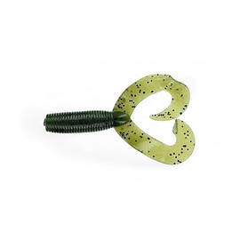 Grub Double Tail 5 Inch Soft Plastic Jig Trailers 1620 194 Watermelon Seed Fishing Lures Bass Jigging Bait Jig Lure Weedless Soft Plastic Swimbait Accessories Freshwater