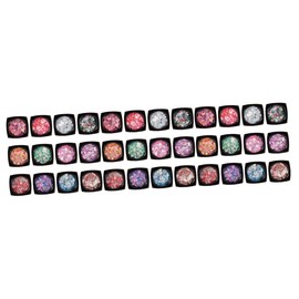 Baluue 3pcs Set Body Glitter Gel Set 12 Colors Sequin Face Gems Sequins Makeup Gel Perfect for Holiday Daily Use