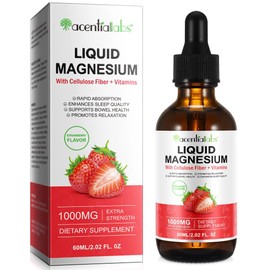 Liquid Magnesium Drops – Ionic Mineral Formula with Naturally Occurring Magnesium – Plant-Based, Vegan-Friendly – 60ml