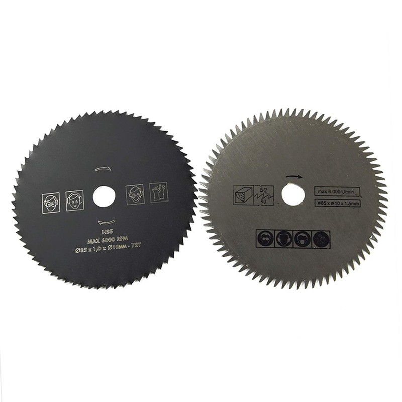 Tuperoymse 5-Piece Set of Carbide Cutting Blade Small Circular Saw