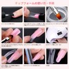 Annhua Foam Tips, Nail Foam, 10 Sizes, Pack of 100,