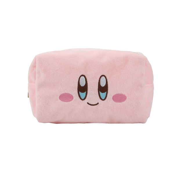 Kirby Fuzzy Big Face Cosmetic & Toiletry Bag