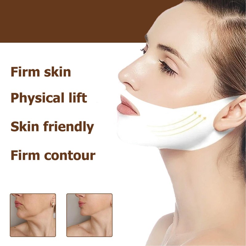 5pcs V Line Lifting Mask 2 Pairs Eye Mask Firm