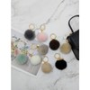 Lala 마이아 밍크털 키링참장식-L베이지(MAIAKR002) Maia Mink Fur Keychain Decoration -