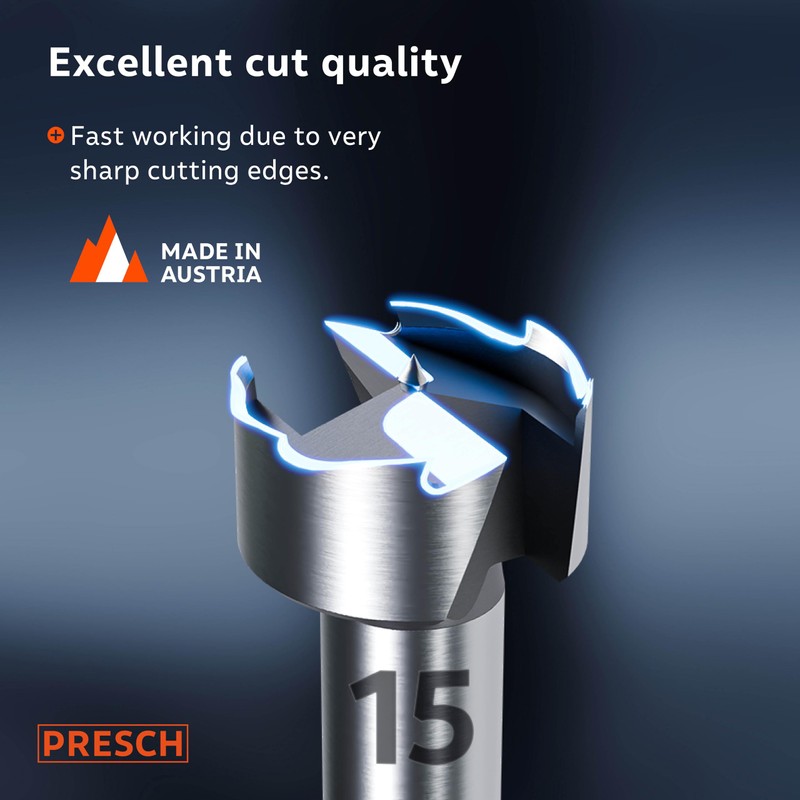 Presch Forstner Drill Bit Ø 15mm - Drill bit for
