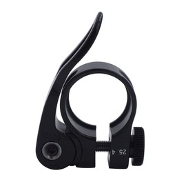 1 PC Bicycle Seat Clamp 1 inch (25.4 mm) Seatpost Clamp Applicable to 0.9 inch (22.2 mm) Seatpost Aluminum Alloy Lightweight Bicycle Quick Release Seatpost Clamp Easy Installation Seatpost Clamp (#1)