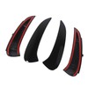 Pair of Rear Bumper Side Vent Spoiler Trim Left Right