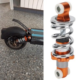 Motorcycle Shock Absorber, 125 mm 400 Pound Suspension Strut Damping Spring for Hole Pitch Mini Scooter