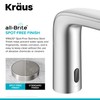 KRAUS Indy Touchless Sensor Bathroom Faucet with Control Box and