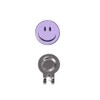 Magnetic Golf Ball Marker with Hat Clip Happy Smiley Face