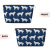 Great Pyrenees Cute Dogs Travel Toiletry Bag for Women and