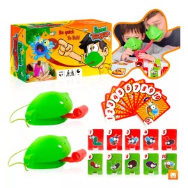 Maíz Juego Mesa Rana Camaleon Lengua Atrapa Cartas Insectos