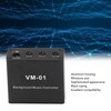 Background Music Controller Black Excellent Compatibility Miniature Size Music Switcher