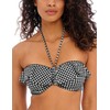 Freya Women's Check in Underwire Bandeau Bikini Top