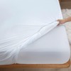 Kingnex Full Size Mattress Protector Waterproof Smooth Surface Fitted Sheet