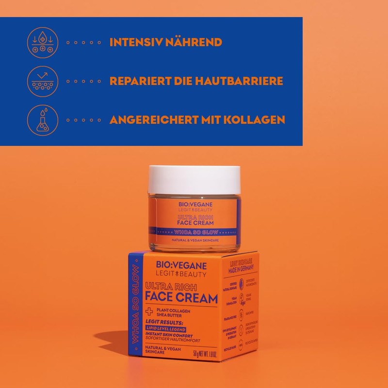 Organic: Vegan Ultra Rich Face Cream