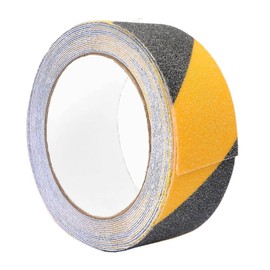 XZRDINGJIE Anti Slip Tape - Hazard Warning Grip Tape, Non Skid Safety Warning Tape Strong Grip Abrasive, High Friction Water Resistant Tread for Floors, Stairs, Ladders - 5cm Width