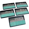 100Pc Diamond Bur Bit Set New Rotary Tools 1/8" Shank