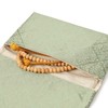 shingon.shop Sutra Book Case, Prayer Bead Case, Bi-Fold Pockets, (Green-Furuhashi)