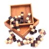 ROMBOL Chessboard Puzzle - Challenging, Variant Wooden Thinking Game with