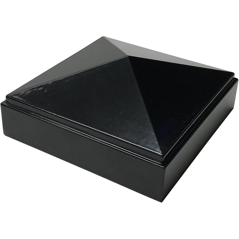 3" x 3" Aluminium Pyramid Post Cap for Metal Posts